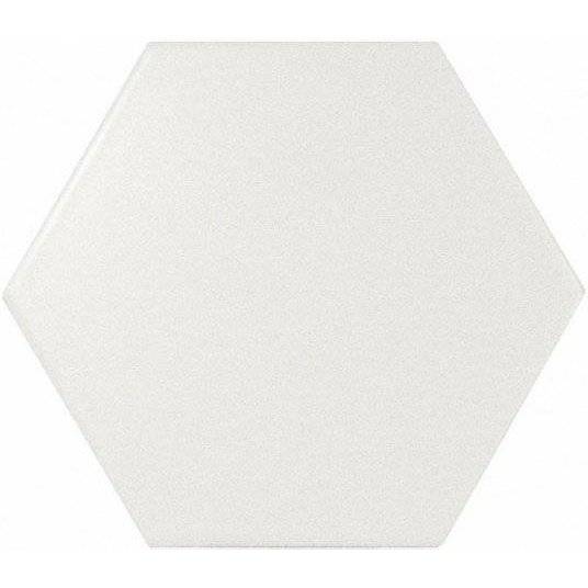 Керамическая плитка Equipe Scale 21767 Hexagon White Matt 10.7x12.4