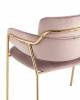 Стул Stool Group Полин FDC6085 MISTY ROSE FUT-64 велюр розовый фото 6