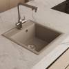 Мойка кухонная Abber Quarz AQ2901S песочный, 51x46 фото 8