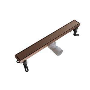 Душевой трап Knotlor Земля SDRW0500RB бронза, 50 см