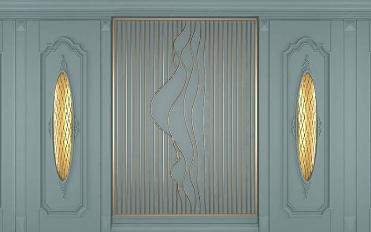 3D Фотообои Artegrafico «Изящные волны» DR-005 канвас