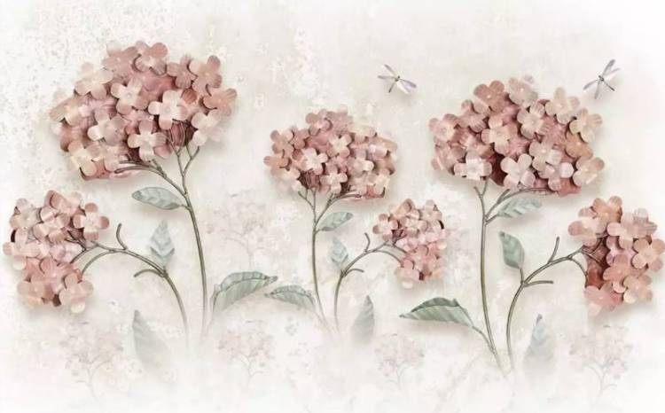 3D Фотообои Artegrafico «Луговые цветы» FANT-019 акварель