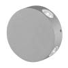 Уличный настенный светодиодный светильник Uniel ULU-S42A-4x1W/4000K IP65 Grey UL-00009353
