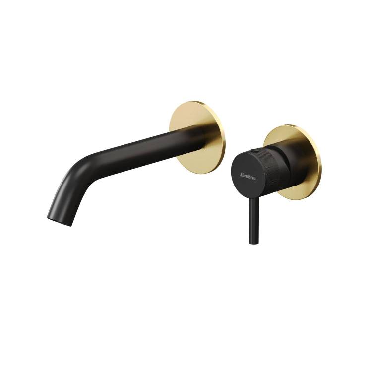 Смеситель для раковины Allen Brau Priority 2.0 5.31030-GB31 золотой, черный
