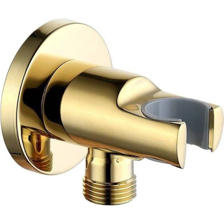 Шланговое подключение Lemark LM4785G золотой, с держателем