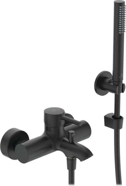 Смеситель для ванны с душем Ideal Standard Ceraline BC270XG черный