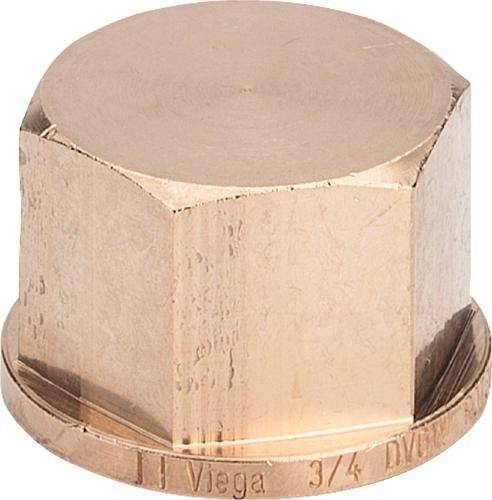 Заглушка Viega модель 3301 1 арт. 268367, бронза