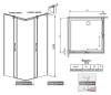 Дверь для душевого уголка Radaway Espera KDD 120 L фото 4