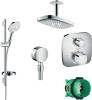 Душевой комплект Hansgrohe Raindance Select E 300 27384400+26630400+27506000+15708000+1800180