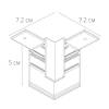 Коннектор L-образный Arte Lamp Linea-Accessories A480633 фото 2