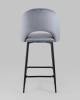 Набор из 2 полубарных стульев Stool Group Меган AV 415-H14-08(PP) X2 серый, велюр фото 5