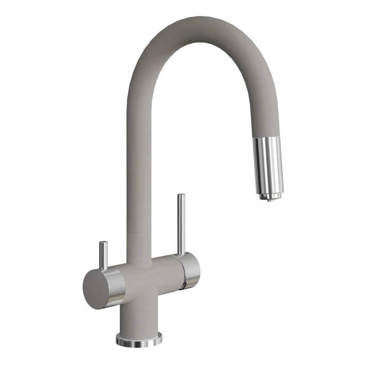 Смеситель для кухни Florentina Маэстро 337.03H.2123.305 грей