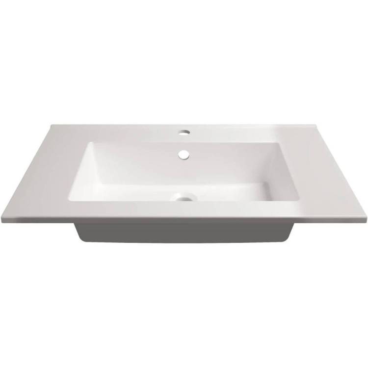 Раковина Uperwood Parma Premium 4538342001 77 см, белая глянцевая