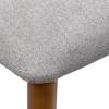 Стул Bradex Home Lucas 3 RF 0798D серый букле с ножками цвета орех фото 10