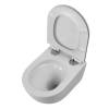 Унитаз подвесной BelBagno Amanda BB051CH-TOR-FC/BB2011SC безободковый, сиденье микролифт фото 3