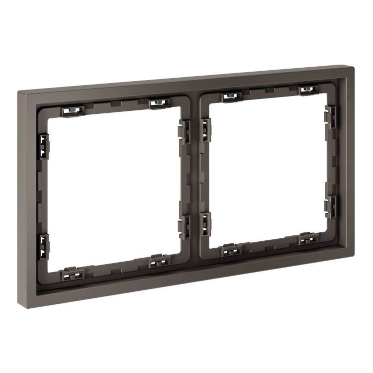 Рамка 2-постовая Voltum S70 VLS100214 капучино