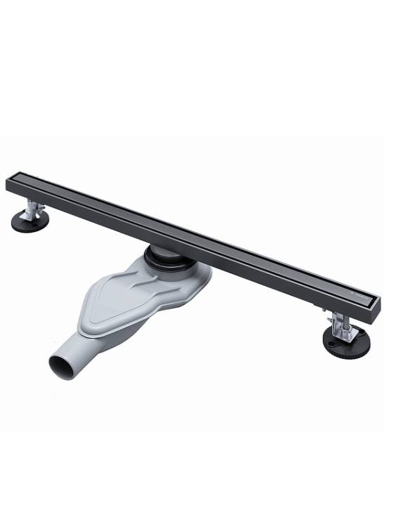 Душевой трап AltroBagno Супремо (Supremo) 071230 GM оружейная сталь, 60 см