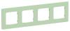 Рамка 4-постовая IEK Flite FI-M42-32-20-K93 фисташковый