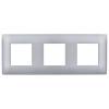 Рамка 3-постовая IEK Skandy SK-M32-K23 серебряный фото 3