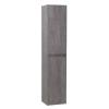 Шкаф-пенал Belbagno Kraft KRAFT-1600-2A-SC-CG-R 33x30x160 Cemento Grigio подвесной правосторонний фото 2