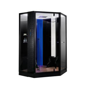 Душевая кабина Orans 89106B0LH черный, 130x130x220
