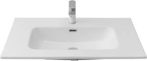 Раковина Aquanet Flat 80 330431 белый матовый, 81x46.5