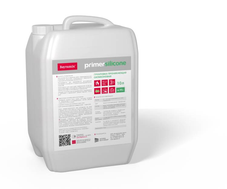 Грунтовка силиконовая Bayramix Primer 10 л