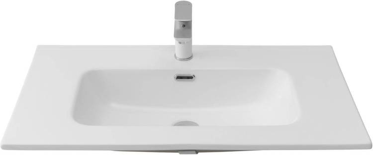 Раковина Aquanet Flat 80 330431 белый матовый, 81x46.5