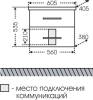 Мебель для ванной СанТа Омега 60 подвесная фото 4