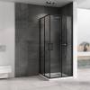 Душевой уголок Abber Schwarzer Diamant AG02080B5 Черный фото 2