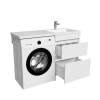 Тумба с раковиной Iddis Optima Home OPH12RBi95K белый фото 5