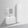 Тумба под раковину Vincea Mia VMC-2MC900GW 900 подвесная, 2 выкатных ящика soft close, G.White фото 3