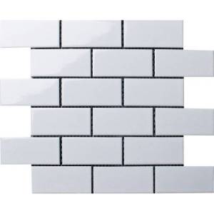 Мозаика Starmosaic Brick & Metro A32000/A1001G White Glossy 29.1x29.5