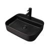 Раковина Gid Geométrico 53364 Bm9550 50 см, черная матовая