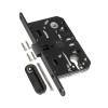 Замок AGB Mediana Polaris B06103.50.93.567 черный, с ответной планкой B02402.05 черный
