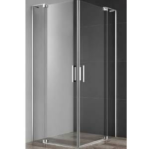 Душевой уголок Cezares Slider SLIDER-A-2-80/90-C-Cr профиль хром, стекло прозрачное, 90x90
