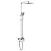 Душевая стойка Abber Daheim AF8216L с изливом, хром