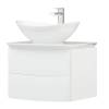 Тумба под раковину Corozo Вико 60 Z2 SD-00001643 подвесная, белый фото 3