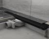 Душевой трап (лоток) Plumberia Selection PSL Linear 80 см, черный матовый фото 4