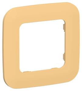 Рамка 1-постовая IEK Flite FI-M12-31-20-K90 золотарник