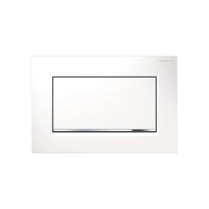 Кнопка смыва Geberit Sigma 30 115.893.KJ.1 белая, хром глянцевый