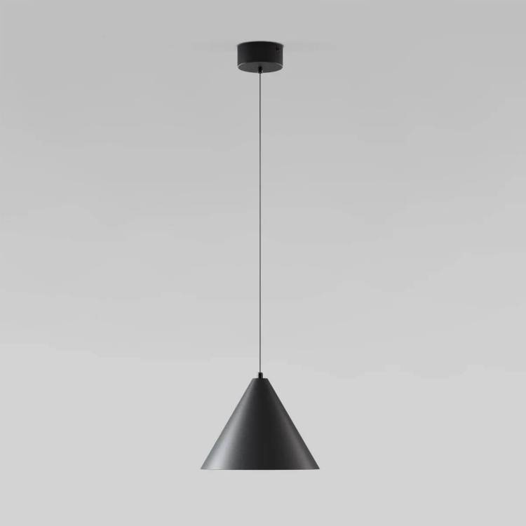Подвесной светодиодный светильник Elektrostandard Conus 50316 LED 16W 3000K черный
