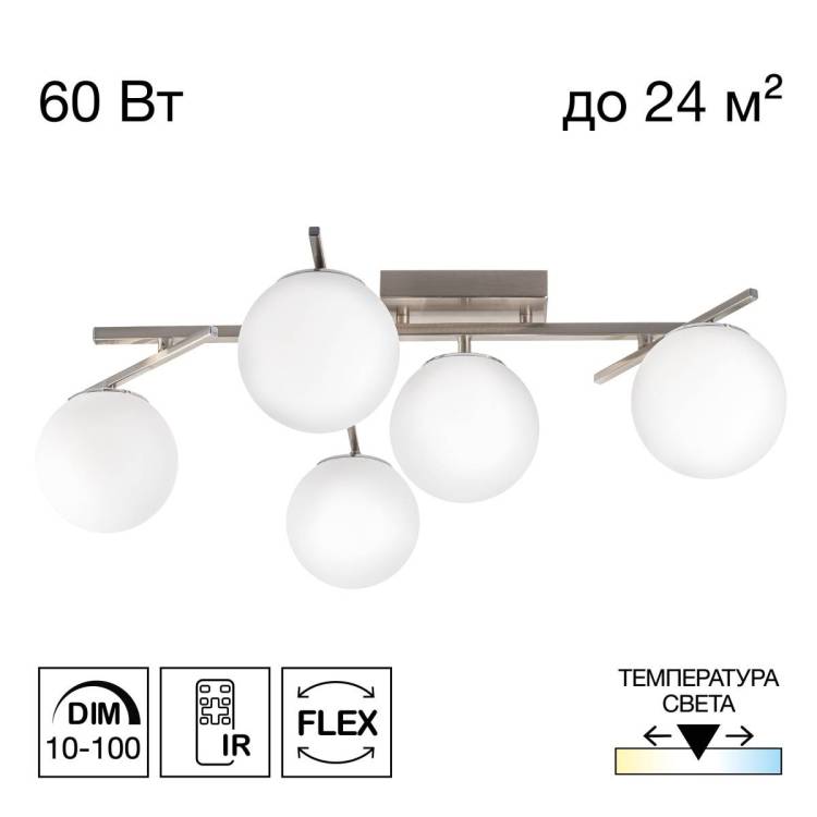 Люстра поворотная Citilux Dorsy CL223151