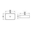 Раковина Comforty 78575MDG-60 00-00012535 61x38 темно-зеленый фото 9