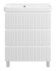 Тумба с раковиной Brevita Виктори УТ000024307 белая, 70 см фото 2
