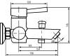 Смеситель для ванны с душем Dorff Logic D3010000SS фото 8