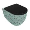 Унитаз подвесной Isvea Infinity 10NF02001SV-2T-TRZ мятно-зеленый матовый
