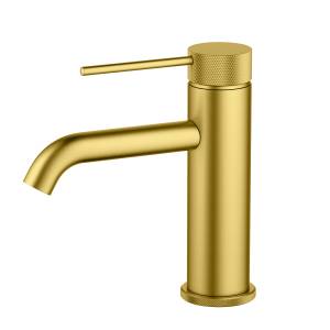 Смеситель для раковины Timo Saona 2461/20F золото шлифованное