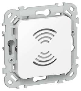 Кнопка звонка IEK Flite FI-ZD10-01-220-K01 белый