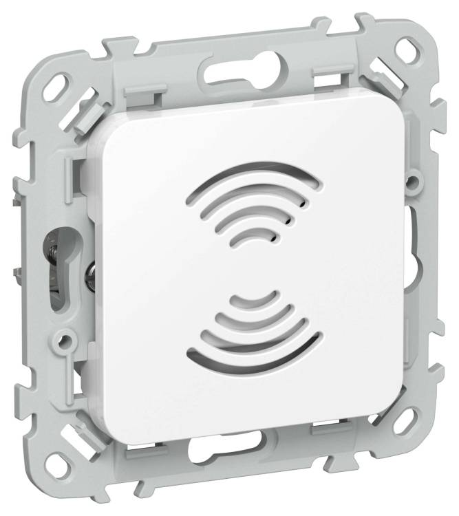 Кнопка звонка IEK Flite FI-ZD10-01-220-K01 белый